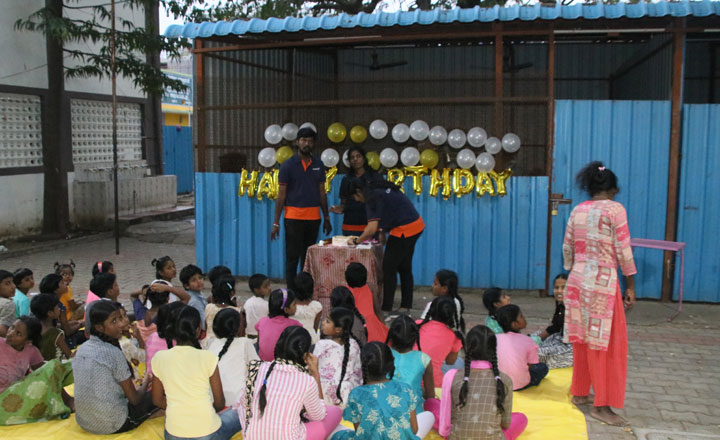 Sponsor on Birthday Party