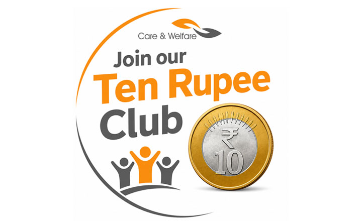 Join our Ten Rupee Club